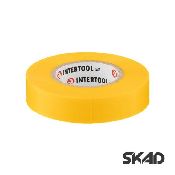 IT-0052, Стрічка ізоляційна 0.15мм*17мм*20м жовта  