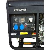 DHY 6000 LE + колеса, Дизельний генератор