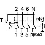 EFI-P4 AC 63/0.03,   () 4p