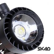 33-014, Светильник трековый поворотный LED светодиодный KW-53/30W NW BK