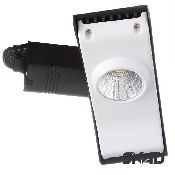 32-037, Светильник трековый поворотный LED светодиодный 403/20W CW COB WH/BK