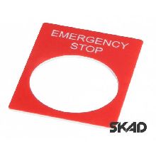   EMERGENCY STOP   A0140010069