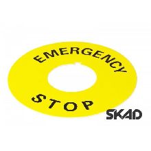   EMERGENCY STOP   A0140010073