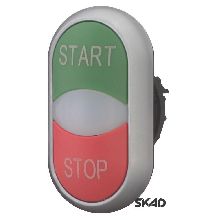    START/STOP     / M22-DDL-GR-GB1/GB0