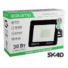  LED Ecolamp 30W 6500K IP65 (EL 306500) EL 306500