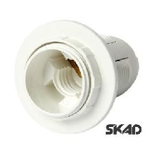     ,  e.lamp socket with nut.E14.pl.white e.lamp socket with nut.E14.pl.white