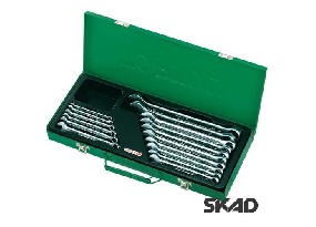GAAD1602, Набор ключей комбинированных 16 шт. 6-24мм (metal box)