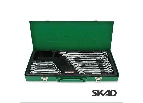 GAAD1603, Набор ключей комбинированных 16 шт. 6-24мм (metal box)