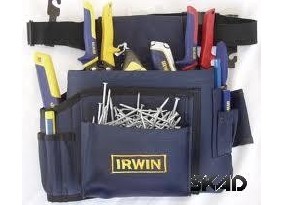 10506534,    BUILDERS NAIL & TOOL POUCH - synthetic