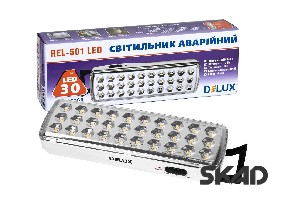 REL-501LED,    (3.7V1,2Ah) 30 LED 2 202x68x40 