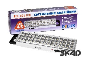 REL-401,    (3.7V1,5Ah) 45 LED 3 230x65x30 
