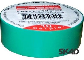 e.tape.stand.10.green, Изолента зеленая (10м)