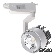 Светильник трековый поворотный LED светодиодный KW-53/20W NW WH/BK Brille 32-452 Изображение 1